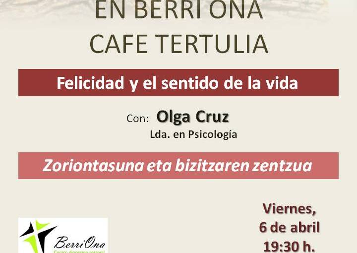 imagen Café-Tertulia con Olga Cruz
